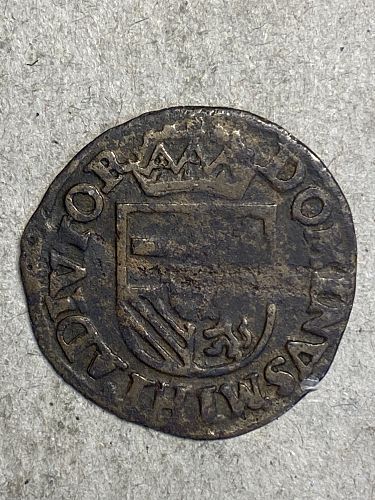 1555-1598 Belgium 1/2 Liard F