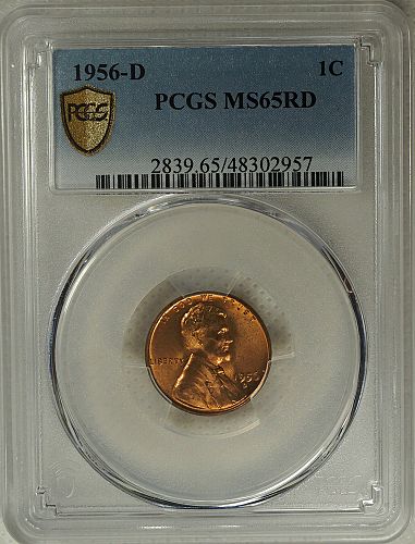 1956 D Lincoln Cent