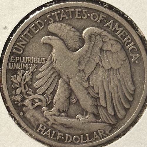 1933 S Walking Liberty 🗽 Half