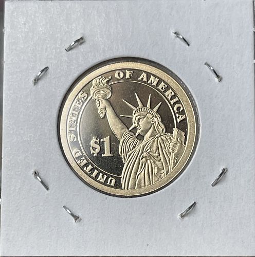 2013-S Presidential Gold Proof Dollar &bull; Woodrow Wilson Cameo Proof