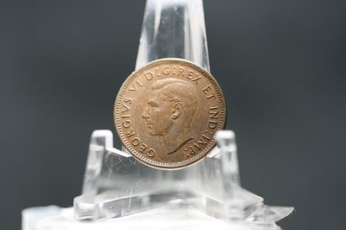 1941 Canada 1 cent circulated - George VI- VF