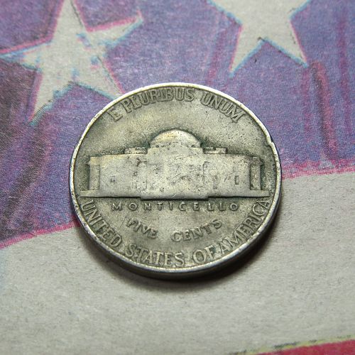 1939-P JEFFERSON NICKEL  ~ COMB SHIP ~ LOT E927