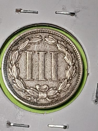1881 3 Cent Nickel. VF20  #3-1881-1
