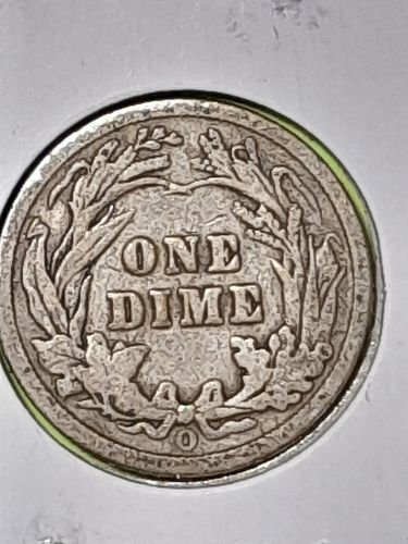 1901O Barber Dime  F12  #10-1901O-1