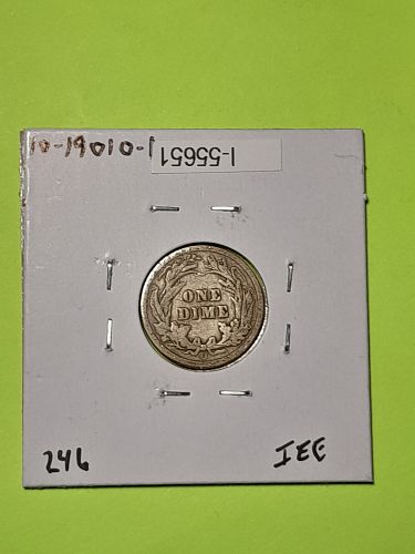 1901O Barber Dime  F12  #10-1901O-1