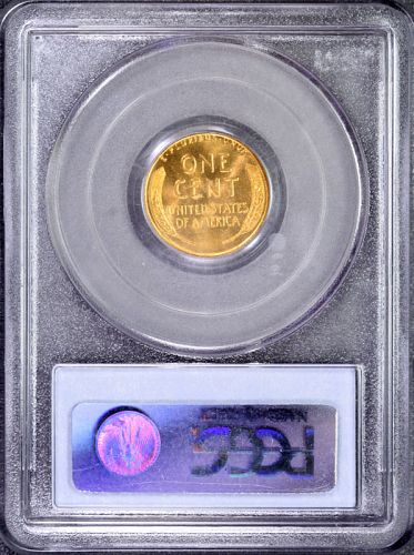 1934 Lincoln cent, PCGS MS66 Red