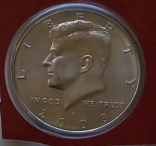 2008-D Kennedy Half Dollar - BU in Original Mint Cello