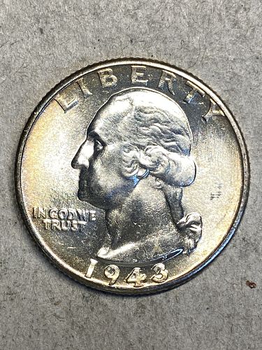 1943 Washington Silver Quarter MS66