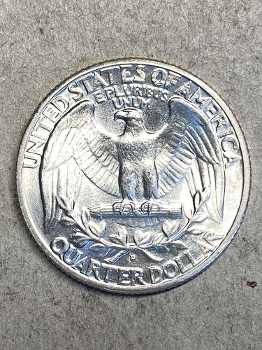 1943-D Washington Silver Quarter MS64