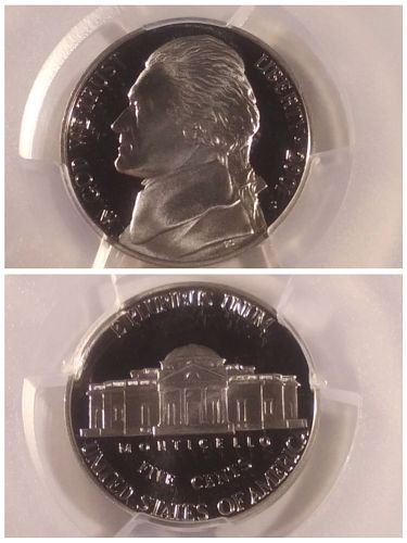 2001S Jefferson Nickel PCGS Proof 70 DCAM