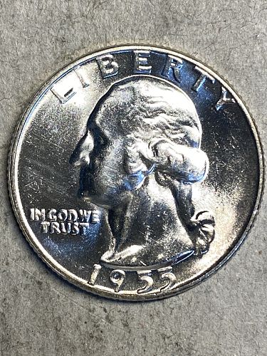 1955 Washington Silver Quarter MS65