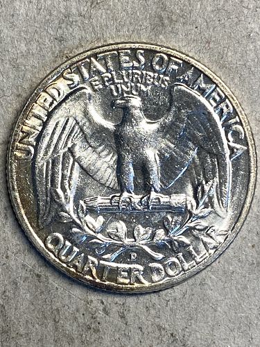 1955-D Washington Silver Quarter MS64