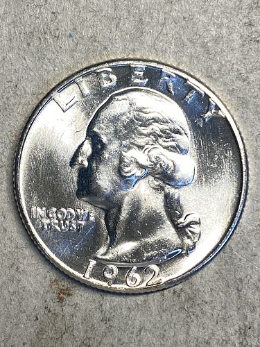 1962 Washington Silver Quarter MS66