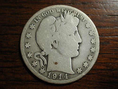 1914s Barber Half Dollar NICE