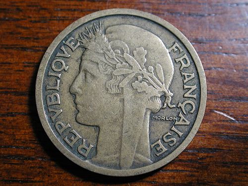 1936 France 2 Francs NICE