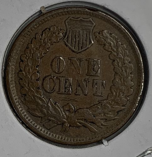 1864 'L'  Indian Head Cent, AU (6835)