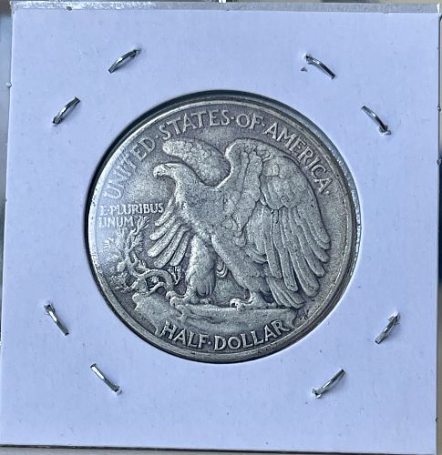 1944-P Walking Liberty Silver Half Dollar ~ Circulated Condition
