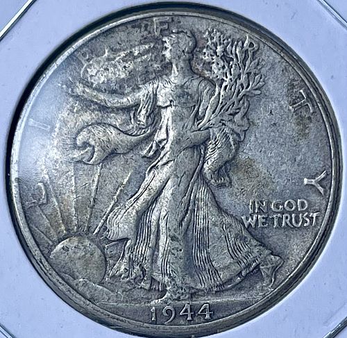 1944-P Walking Liberty Silver Half Dollar ~ Circulated Condition