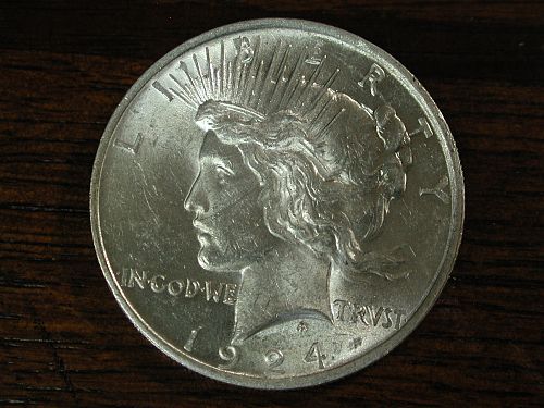 1924 Peace Dollar NICE
