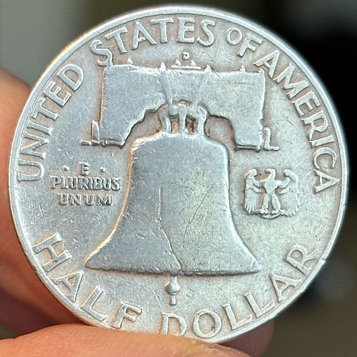 1950 D Franklin Half 🔔