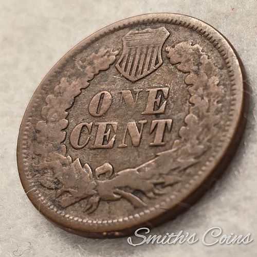 1870 ~ Indian Head Cent ~ Good (Shallow N)