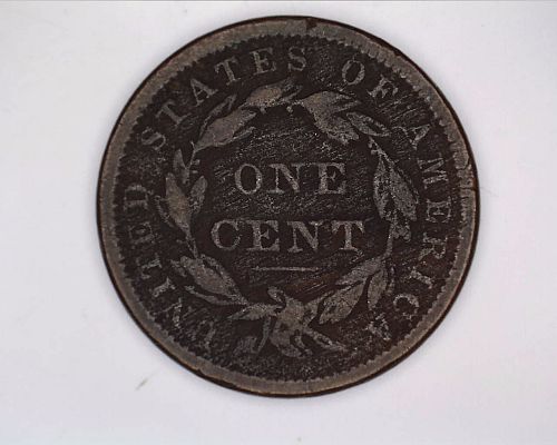 1838 P Coronet Liberty Head Large Cent