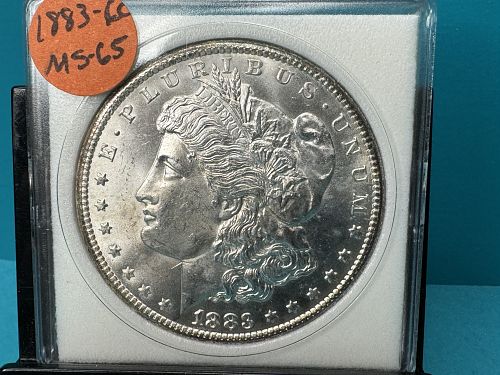 1883-CC Morgan Silver Dollar