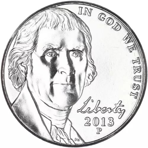 2013 P   JEFFERSON NICKEL