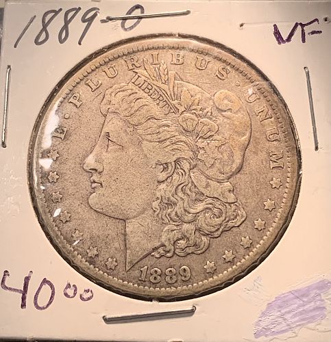 1889 O MORGAN SILVER DOLLAR  VF COND SELLING UNDER GRAY SHEET PRICE BIN 40.00
