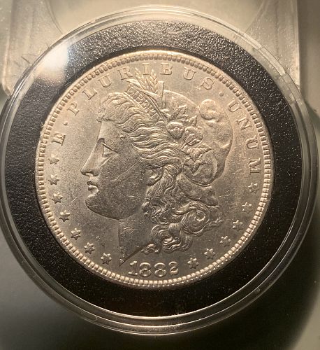 1882 O MORGAN SILVER DOLLAR MS 60-64 COND SELLING BELOW GRAY SHEET MS 60 VALUE BIN 70