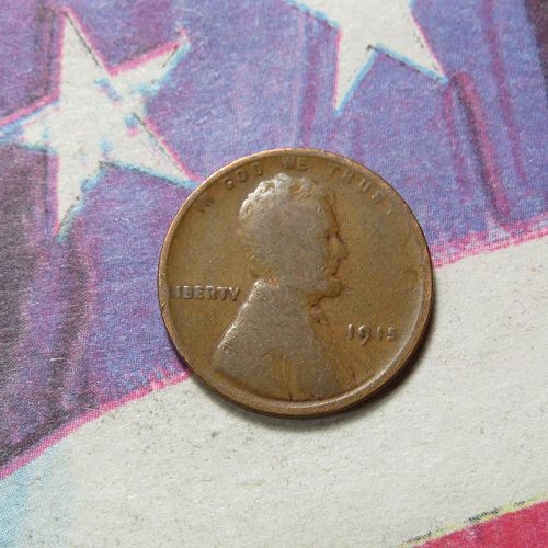 1915  LINCOLN WHEAT CENT ~ LOT H043