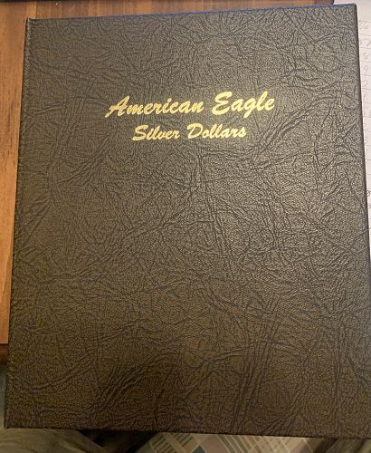 1986-2021 COMPLETE SET AMERICAN SILVER EAGLE BULLION COINS AT 50 DOLLARS EACH 2400.00
