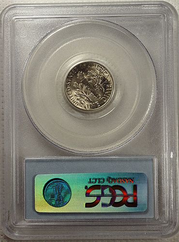 1955 S Roosevelt Dime --- Omaha Bank Hoard ---