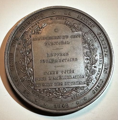 1848 Belgium Leopold I Medal