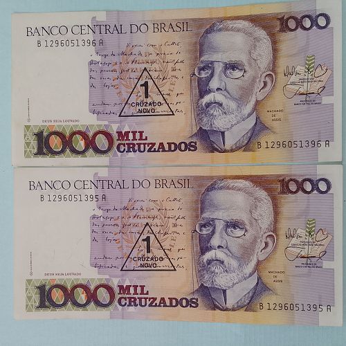Foreign 2  notes   BRAZIL..BRASIL..