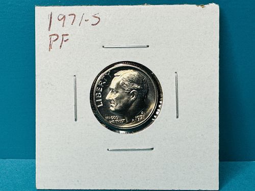1971-S Proof Roosevelt Dime