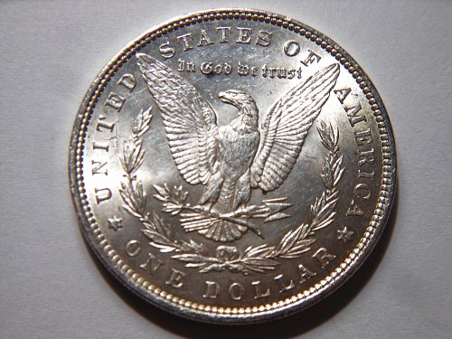 1896-P Morgan Silver Dollar