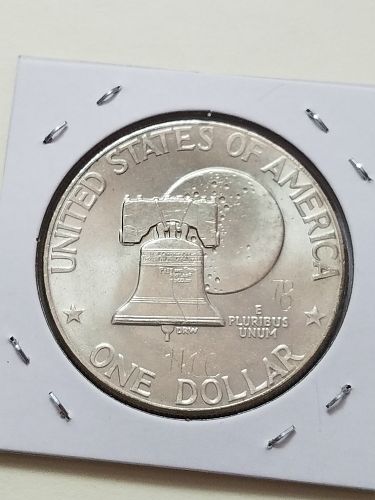 1976 D Bicentennial Eisenhower Dollar Type 2 RDV-005 and ODV-009 Low Relief Ike