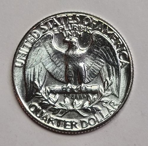 1960 TYPE B Washington Quarter MS-64 (Near Gem)
