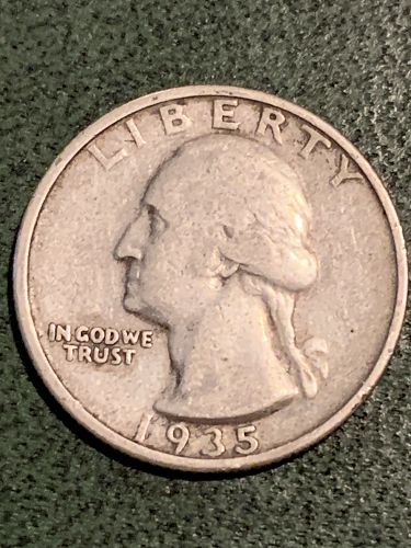 1935-S Silver Quarter