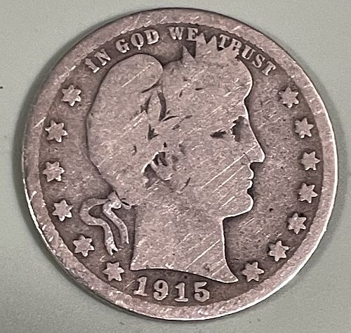 1915d barber quarter