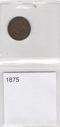 1875   Indian Head Cent