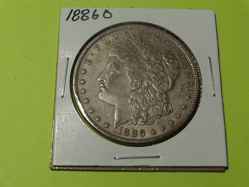 1886O Morgan Dollar  AU50  #$-1886O-2