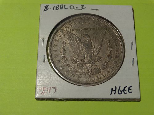 1886O Morgan Dollar  AU50  #$-1886O-2
