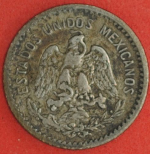 1911 Mexico 10 Centavos Fine+ Narrow Date