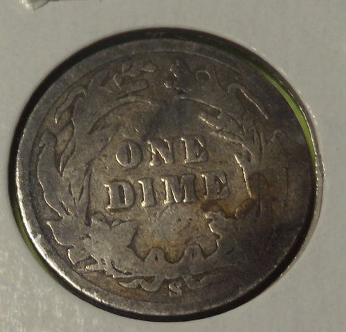 1908S Barber Dime  G4  #10-1908S-1