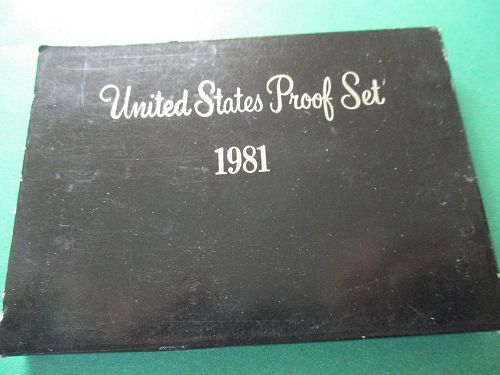 Lot of 5  1981 Type 1 United States Proof Sets.  Item: Lot PS 81 5.