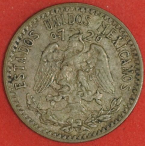 1939 Mexico 20 Centavos VF+