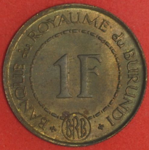 1965 Burundi Franc UNC