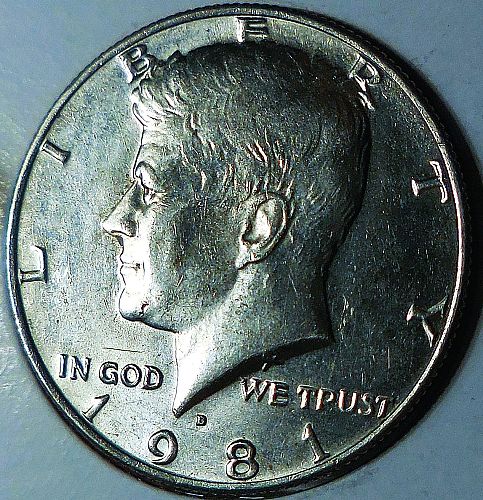✅1981-D Kennedy Half Dollar✅